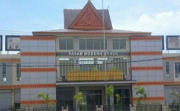 Nasarudin Desak Disperindag Pelalawan Segera Fungsikan Pasar Modern Sorek yang Terbengkalai